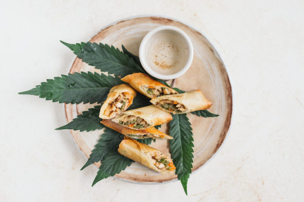 Cannabis-infused Lumpia by Monica Lo of Sous Weed